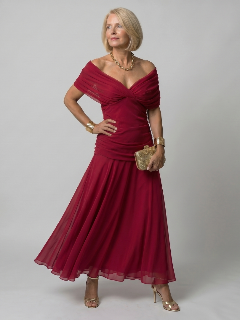 Axelle | Robe Midi Fleurie Aquarelle
