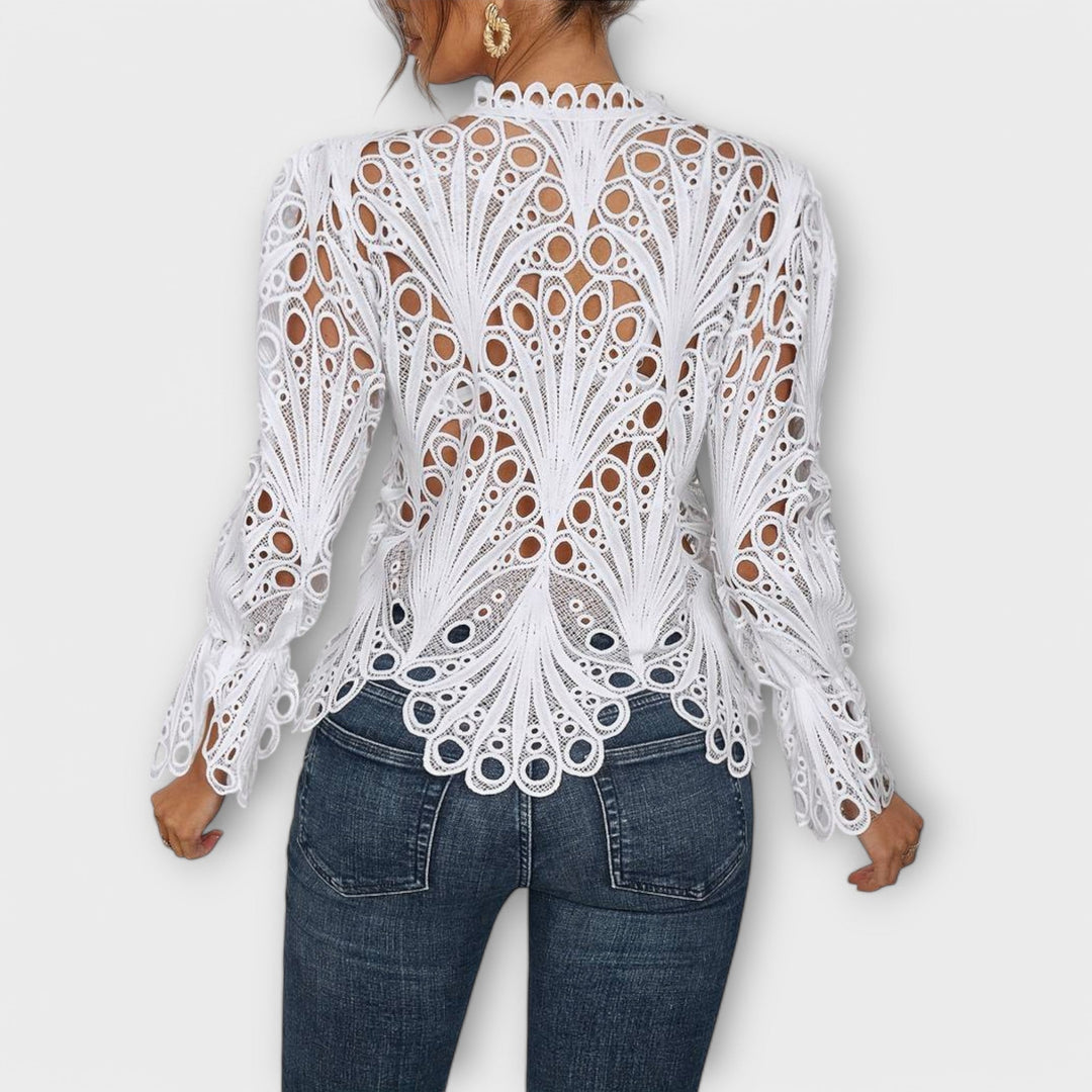 Fionnuala - Asymmetrical Blouse