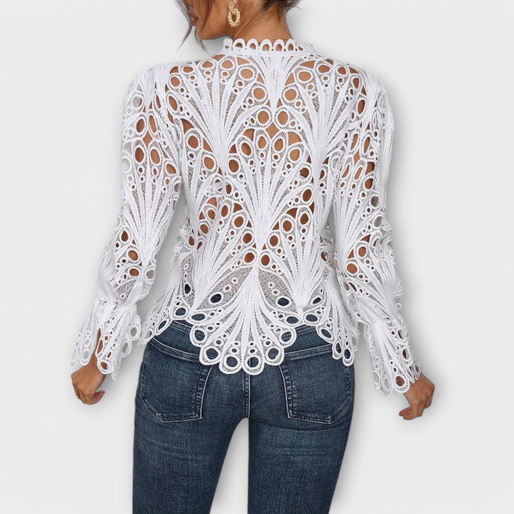 Fionnuala - Asymmetrical Blouse