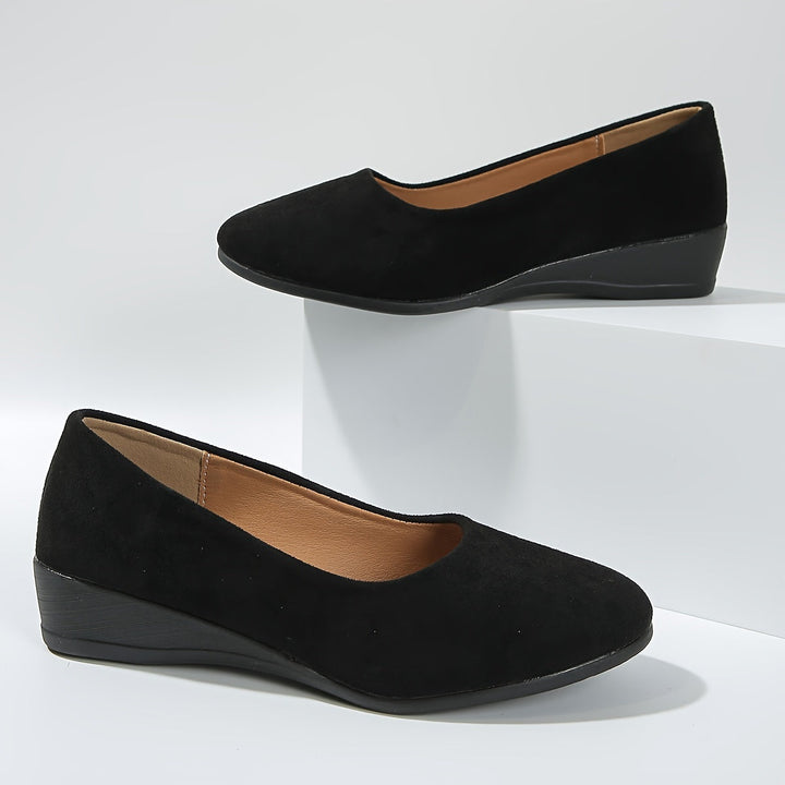 Dervla - Wedge Heel Ballerinas