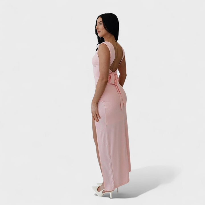 Ciara - Long Dress with Bow