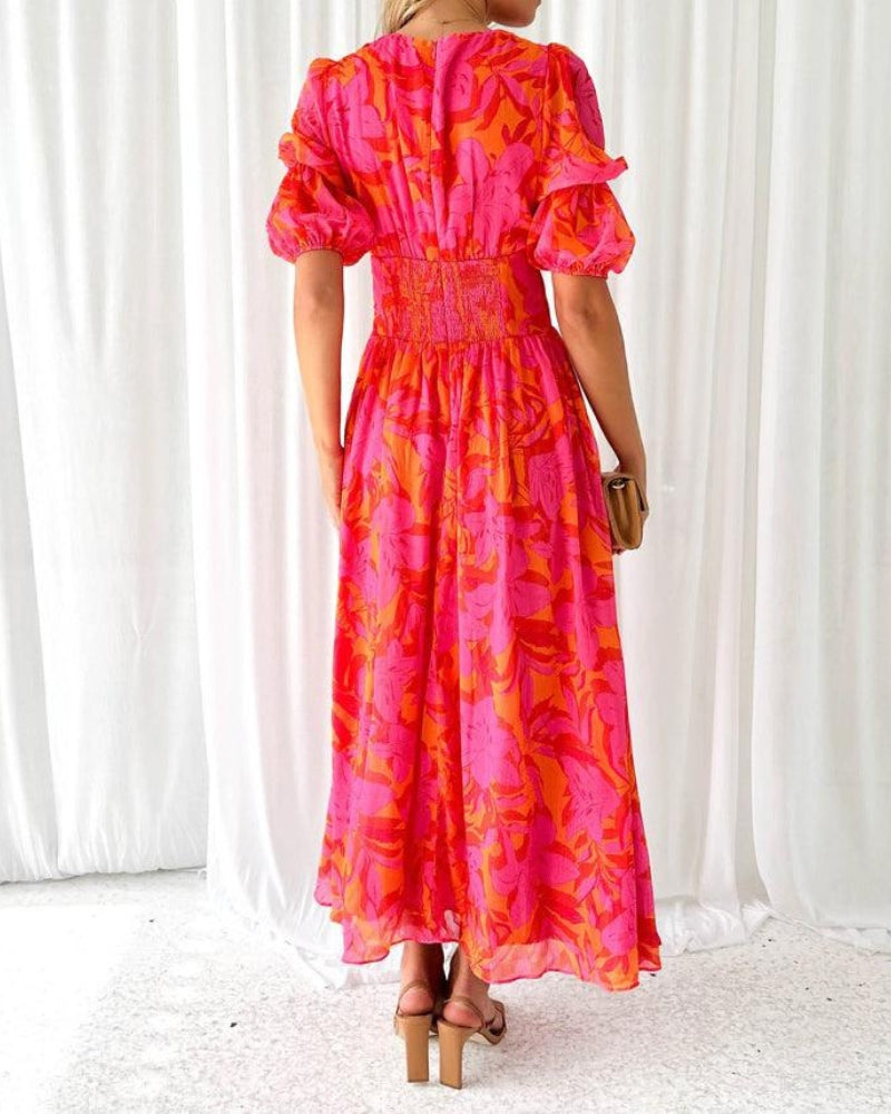 Céleste | Robe Maxi Éclat Solaire
