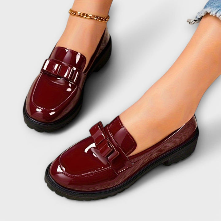 Eabha - Black Patent Loafers