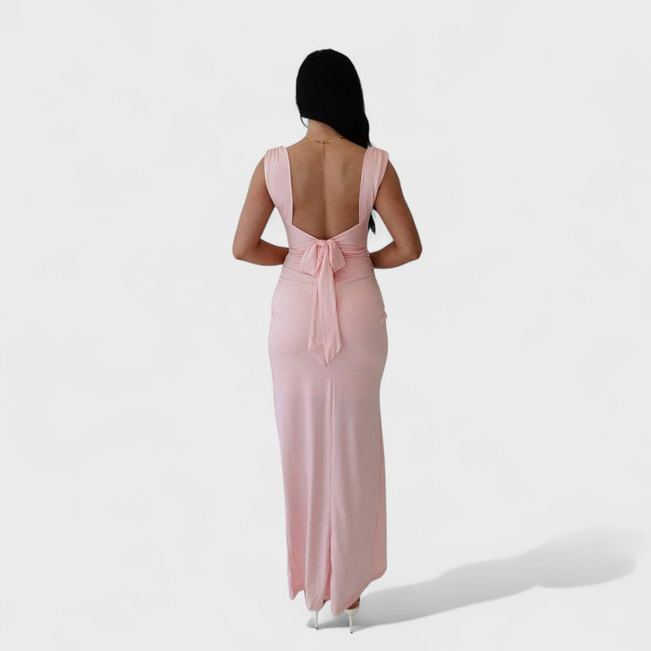 Ciara - Long Dress with Bow