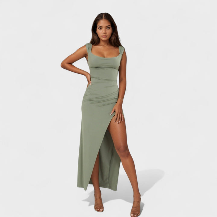 Ciara - Long Dress with Bow