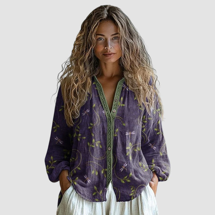 Ciara - Floral Blouse