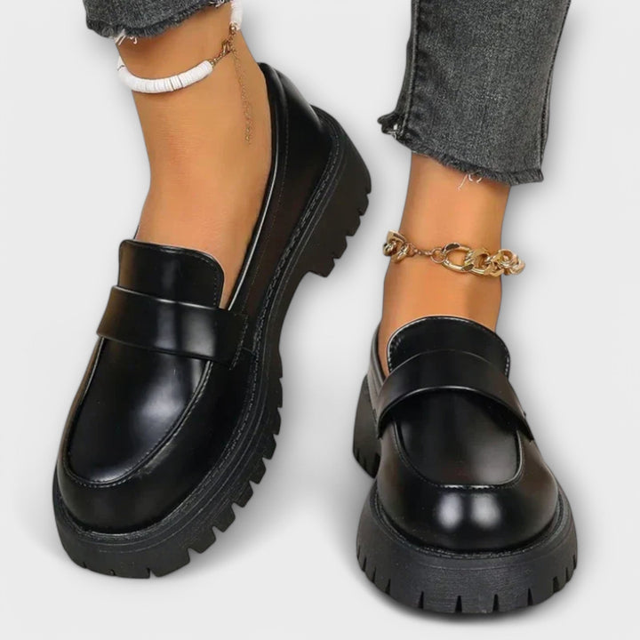 Eimear - Satin Moccasins