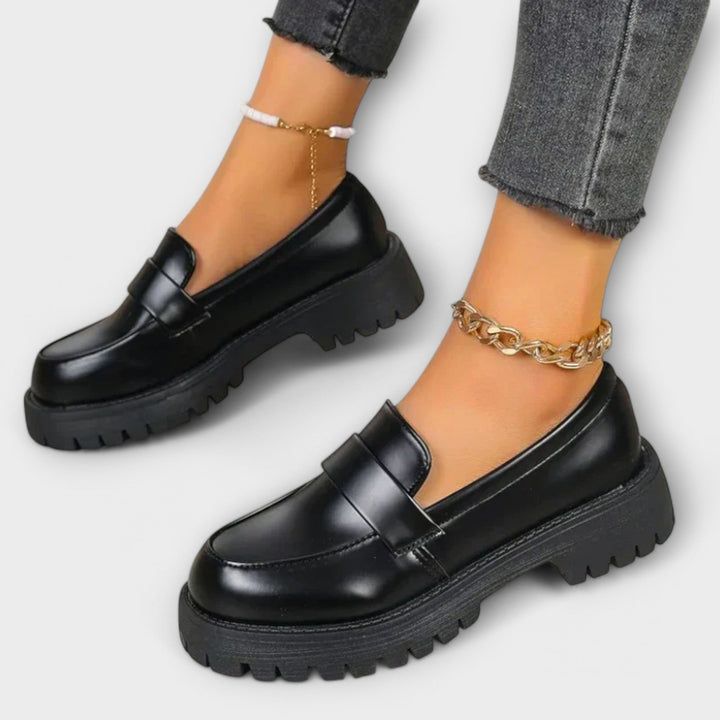 Eimear - Satin Moccasins