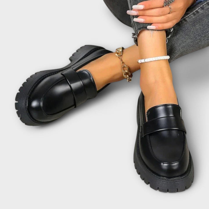 Eimear - Satin Moccasins