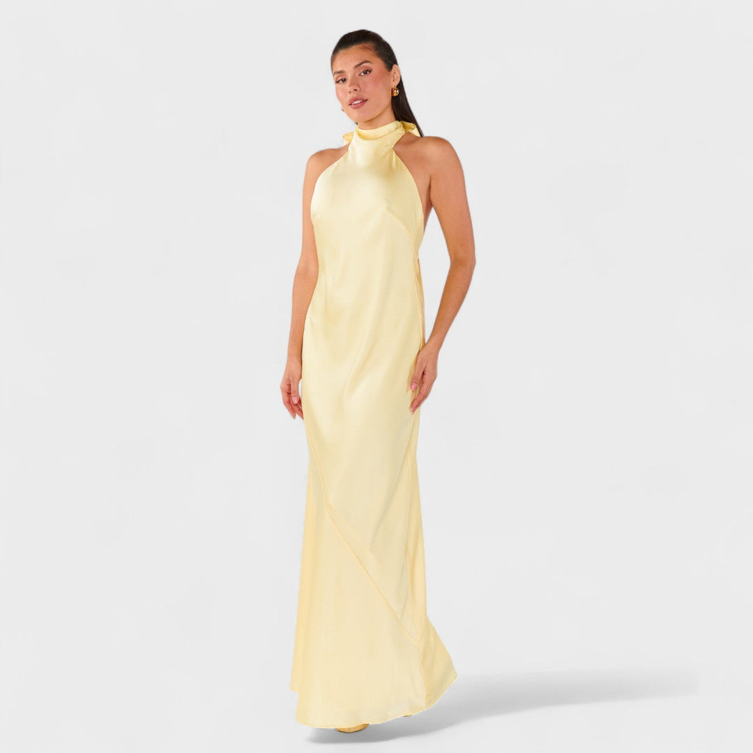 Órla - Satin Bow Dress