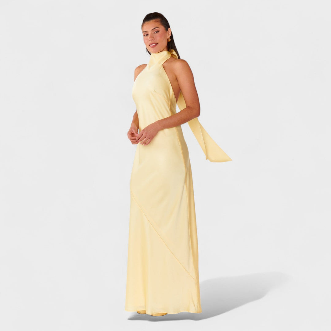 Órla - Satin Bow Dress