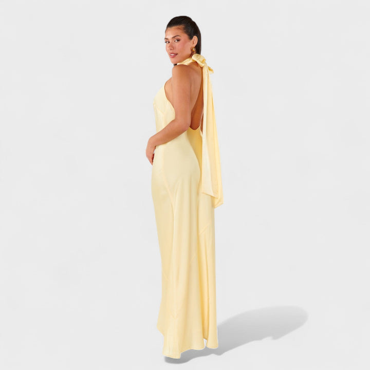 Órla - Satin Bow Dress