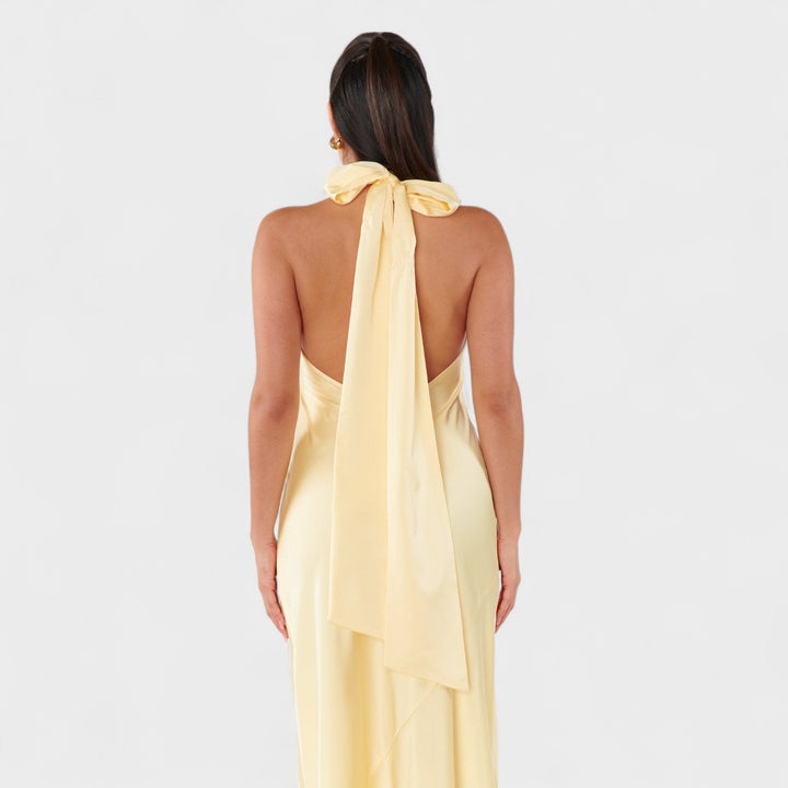 Órla - Satin Bow Dress