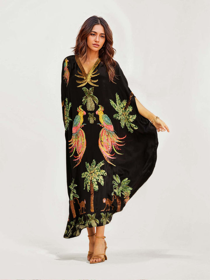 Maeve - Printed Maxi Dress