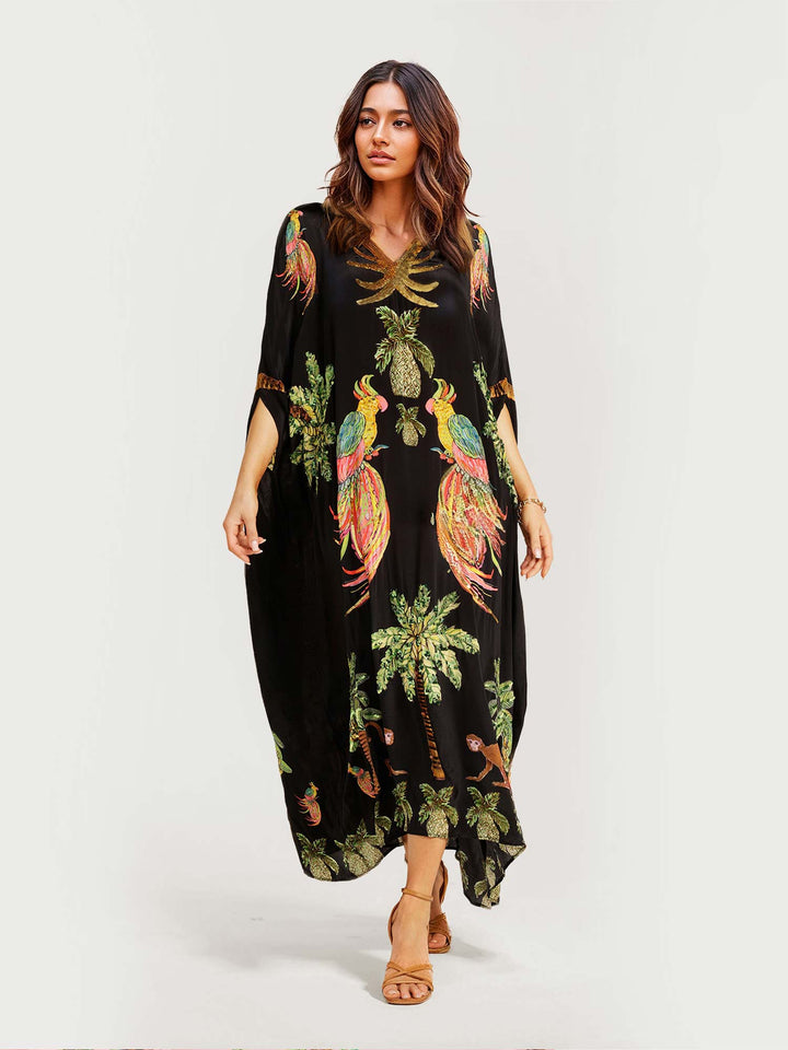 Maeve - Printed Maxi Dress