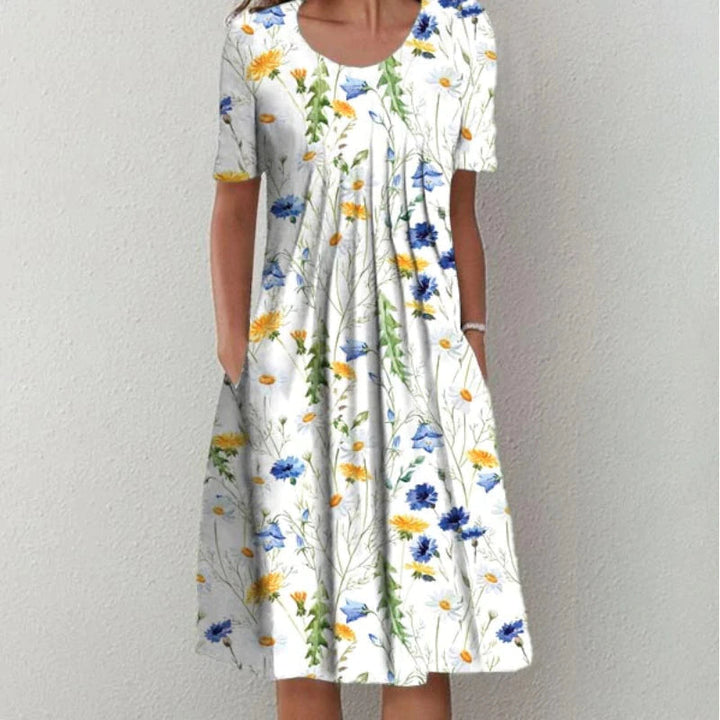 Eabha - Elegant Midi Dress