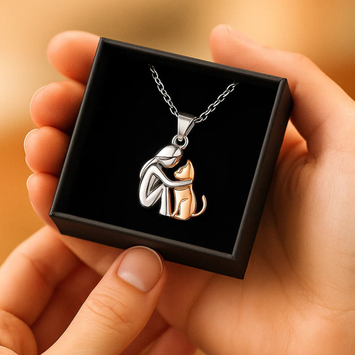Dervla - Cat Embrace Necklace