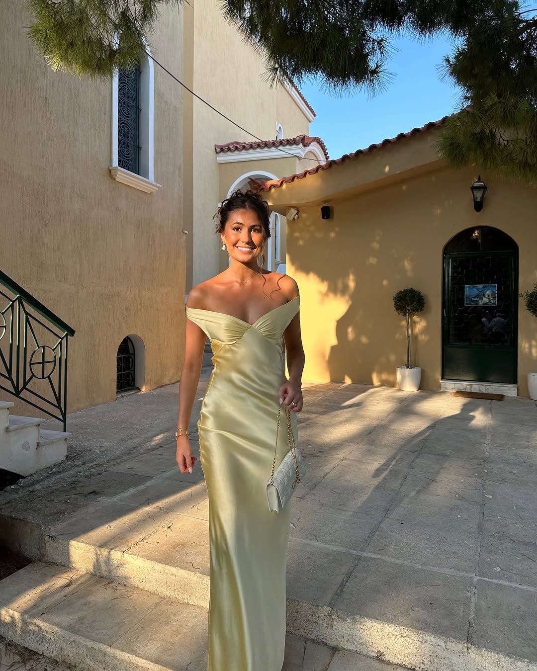 Eabha - Satin Maxi Dress