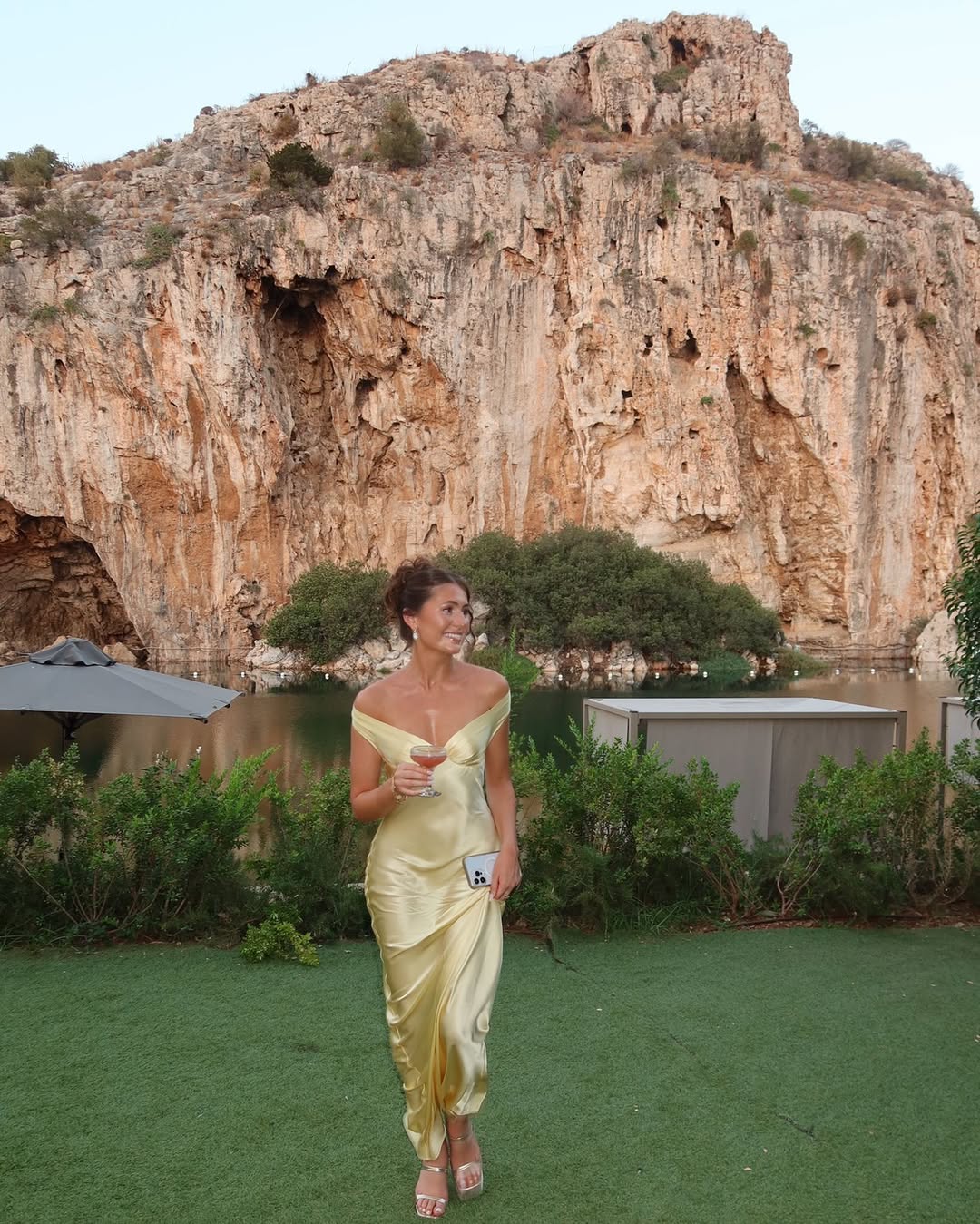 Eabha - Satin Maxi Dress