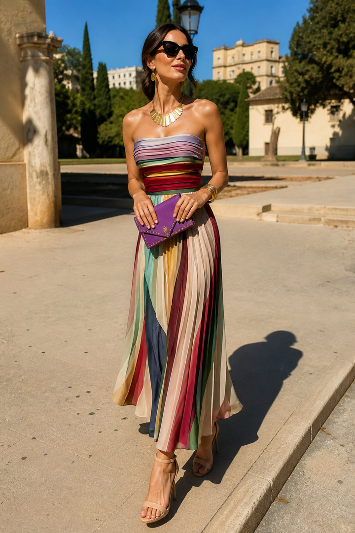 Éveline | Robe Longue Élégante