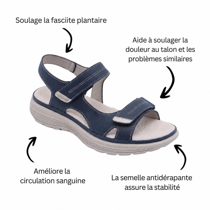 Soline | Sandales Orthopédiques Antidérapantes