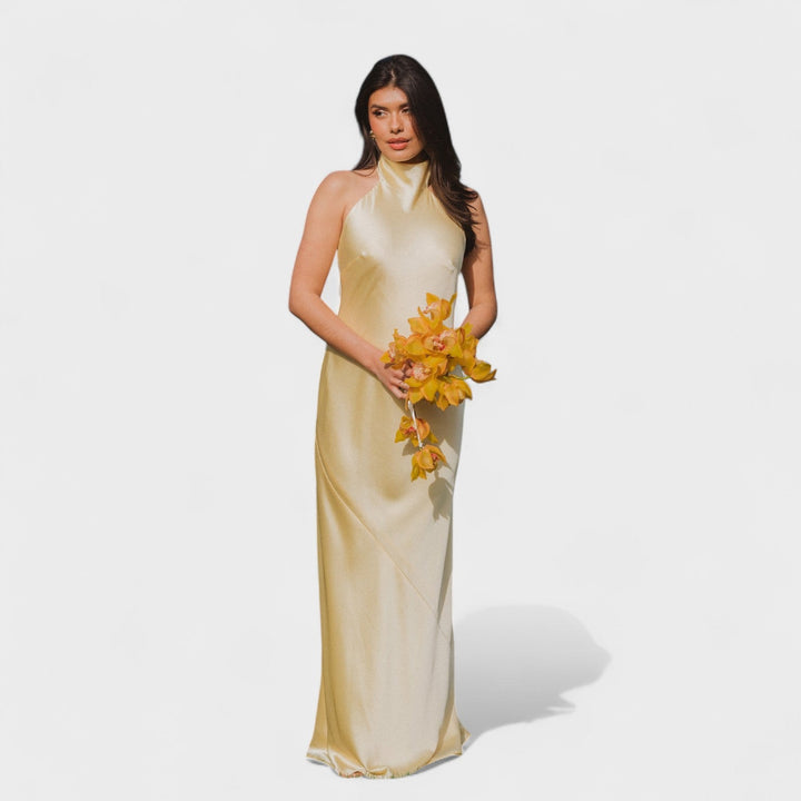 Órla - Satin Bow Dress