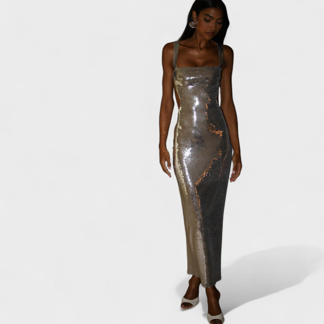 Dervla - Sequin Evening Gown