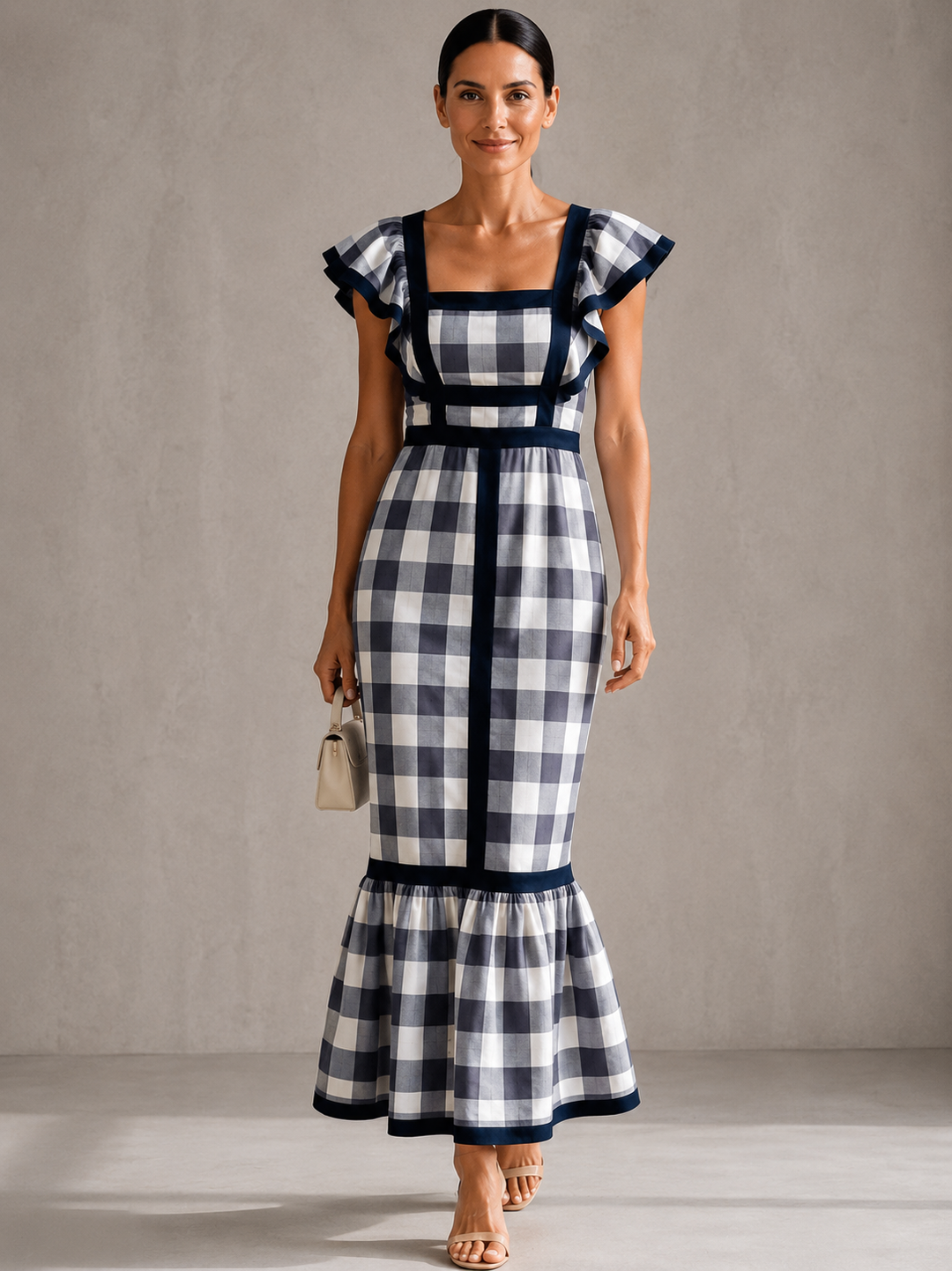Diane | Robe Longue Rayée