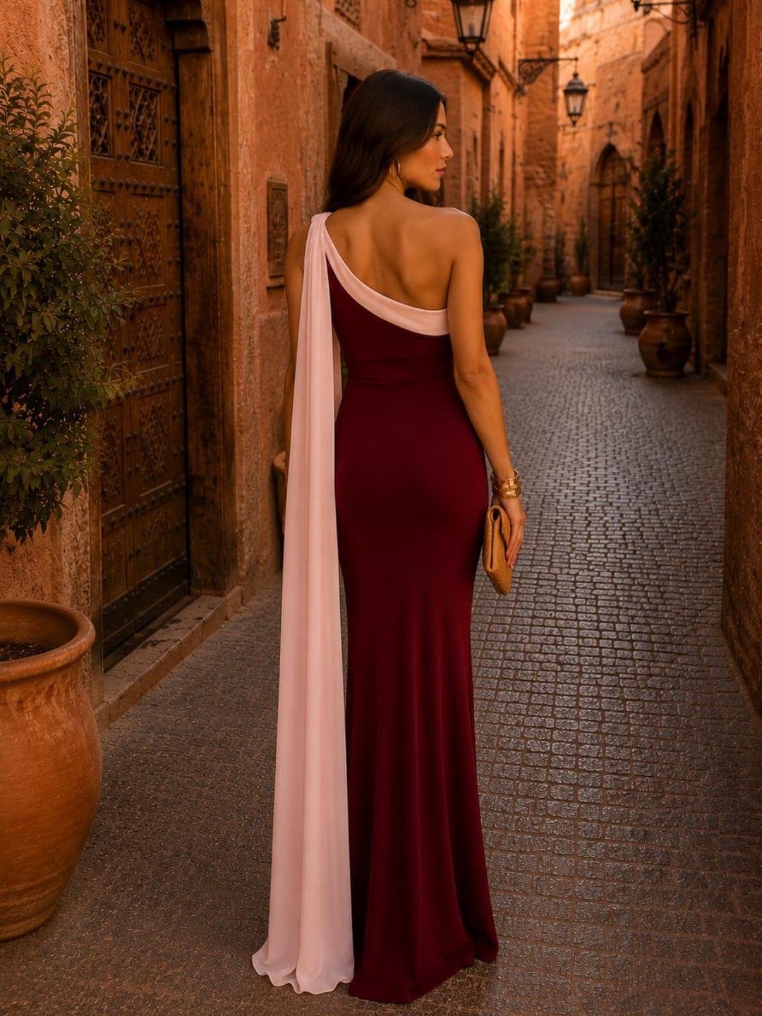 Madeleine | Robe Vivian Bordeaux