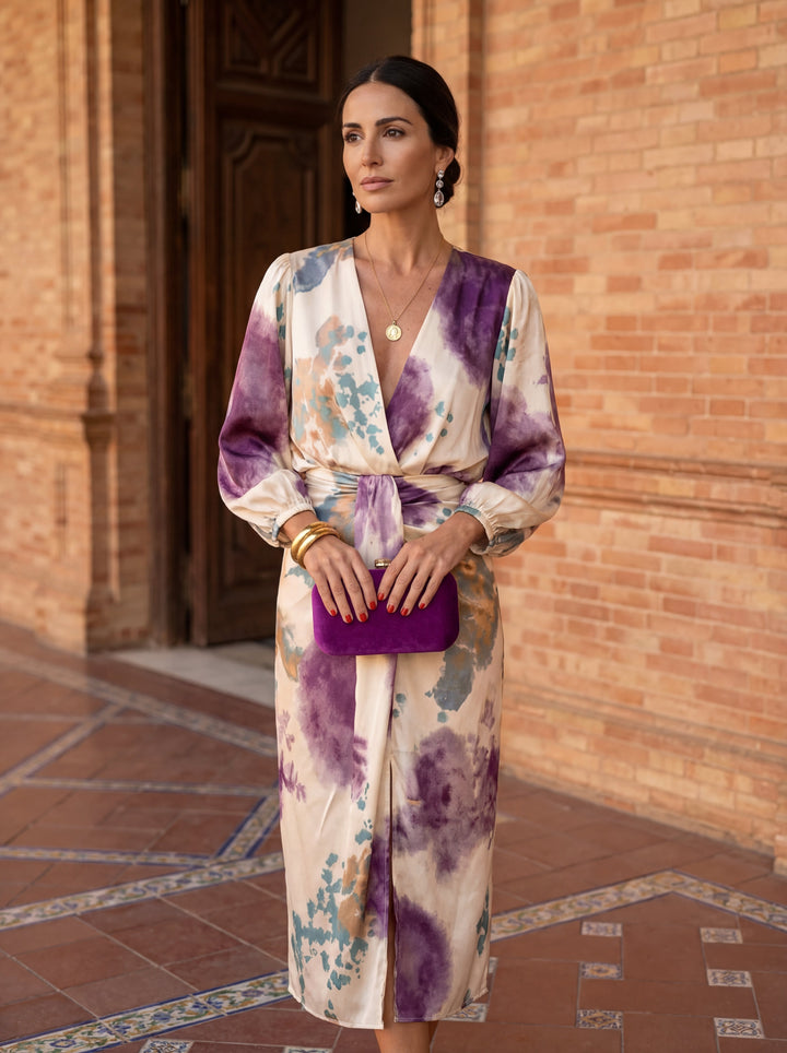Valérie | Robe Élégante Col en V