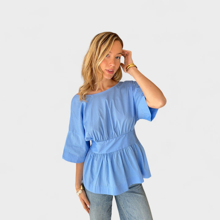 Eimear - V-Back Blouse