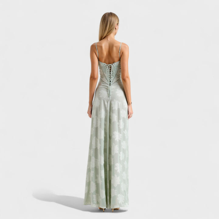 Caoimhe - Floral Lace Maxi Dress