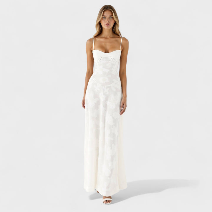 Caoimhe - Floral Lace Maxi Dress