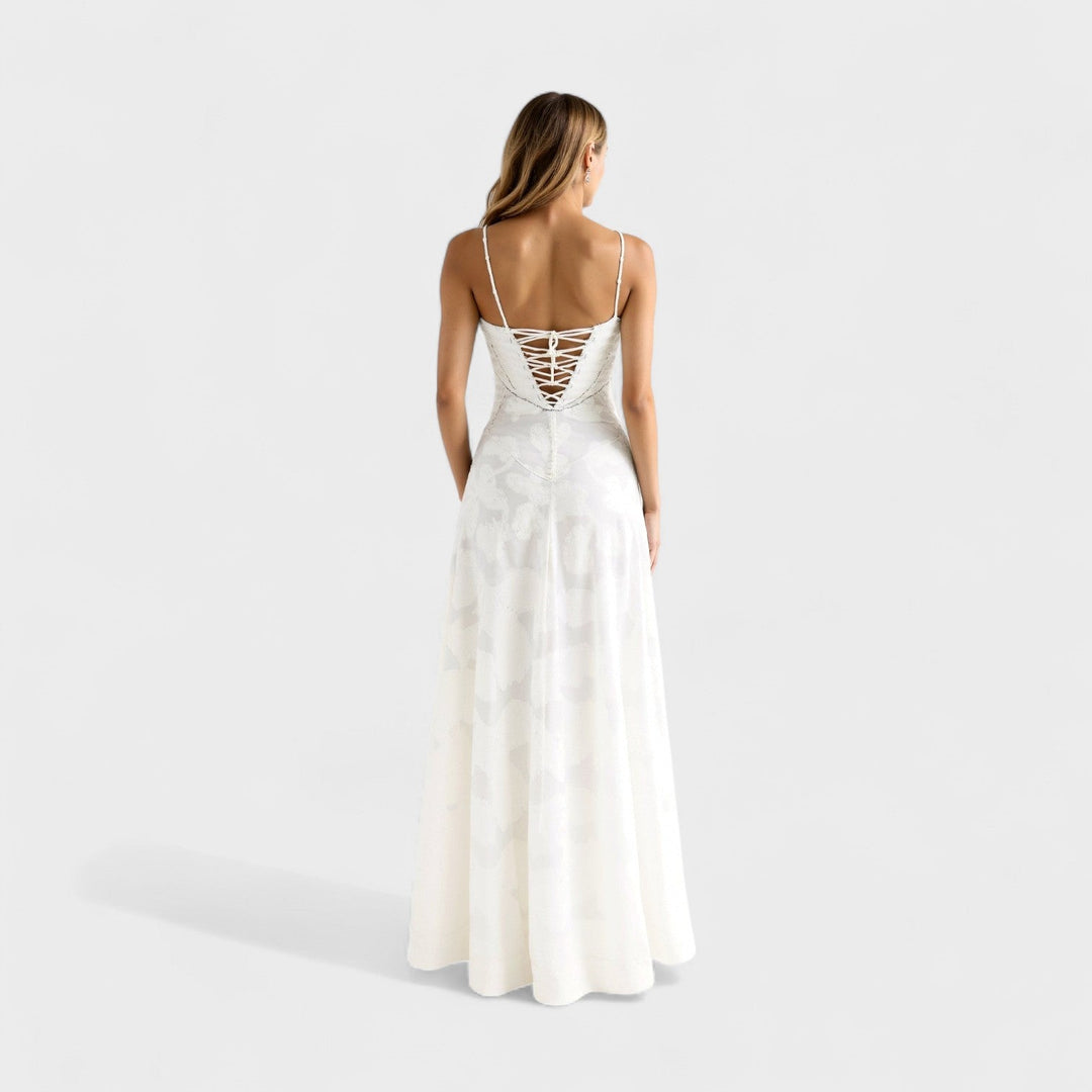 Caoimhe - Floral Lace Maxi Dress