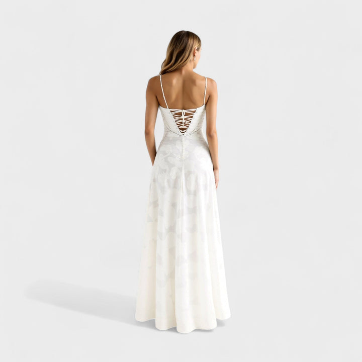 Caoimhe - Floral Lace Maxi Dress