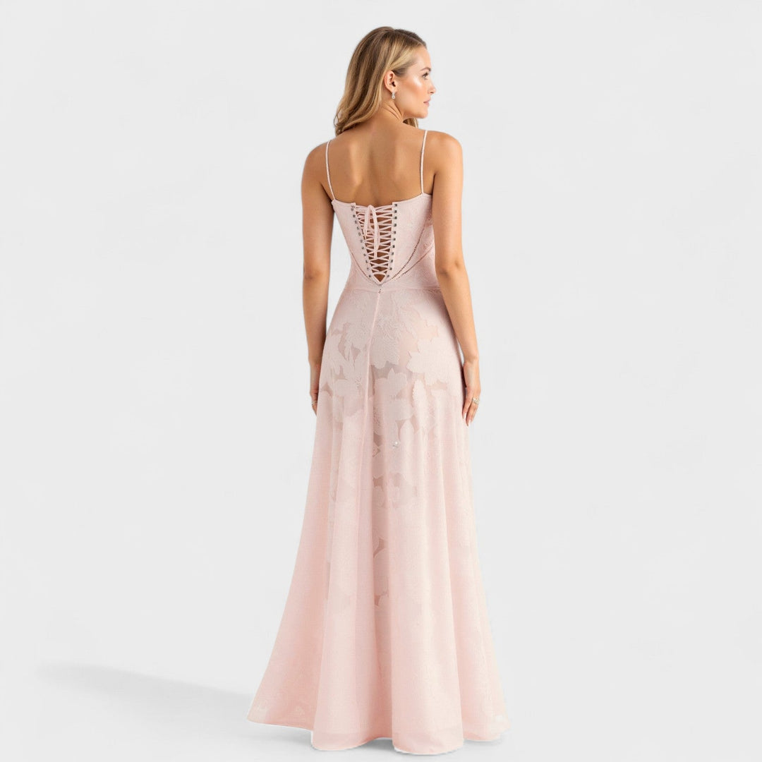 Caoimhe - Floral Lace Maxi Dress