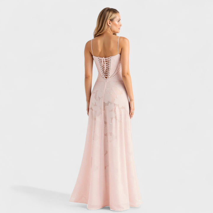 Caoimhe - Floral Lace Maxi Dress