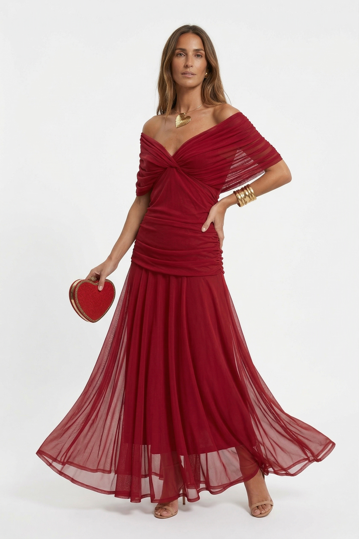 Nadine | Robe Longue Col en V