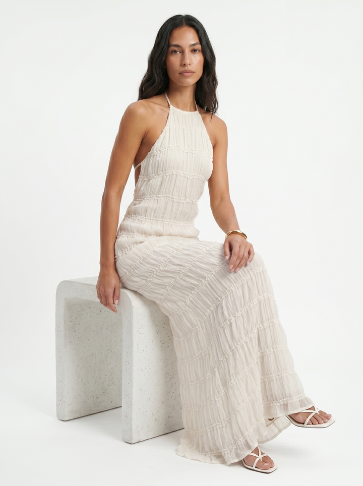 Iris | Robe Maxi d'Été