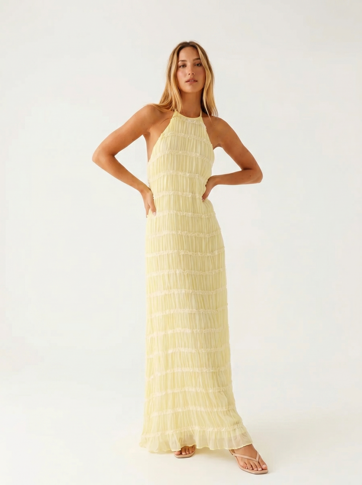 Iris | Robe Maxi d'Été