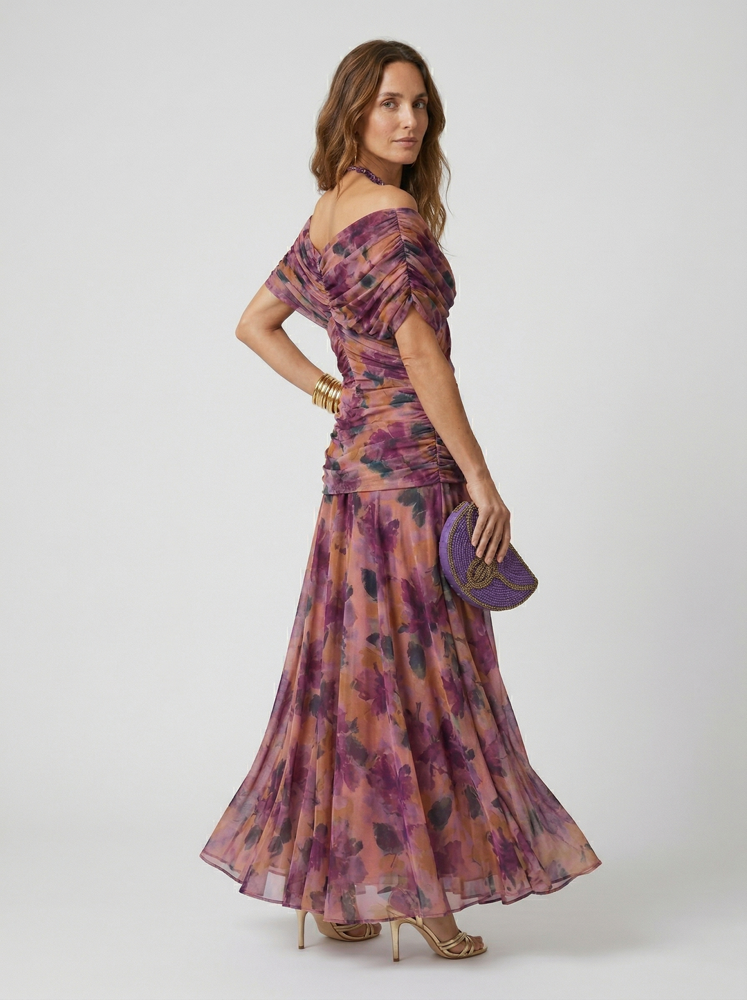 Nadine | Robe Longue Col en V