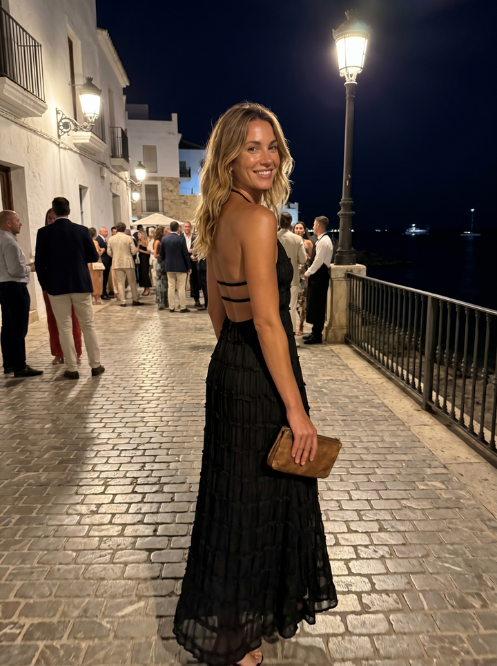 Iris | Robe Maxi d'Été
