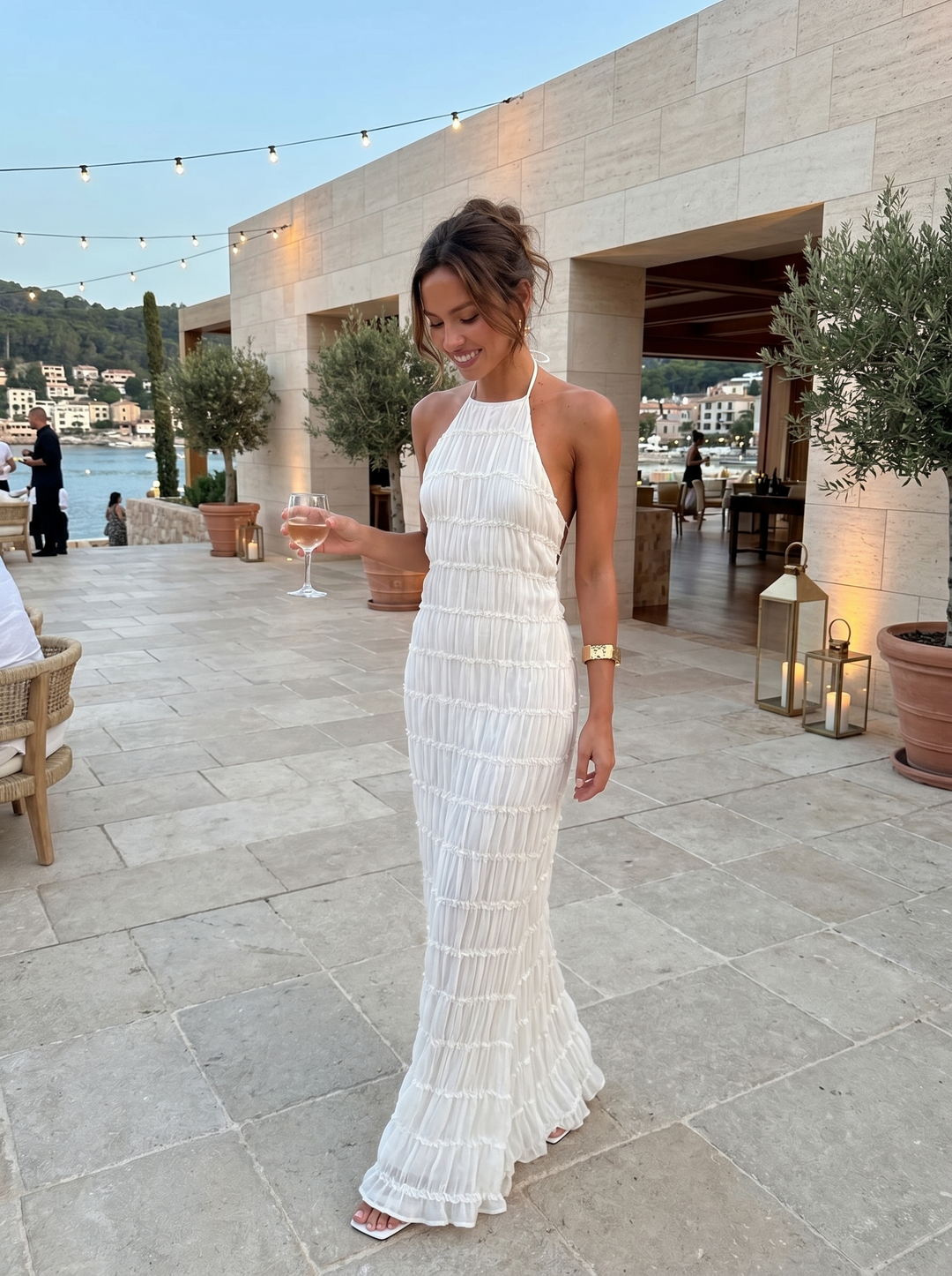Iris | Robe Maxi d'Été