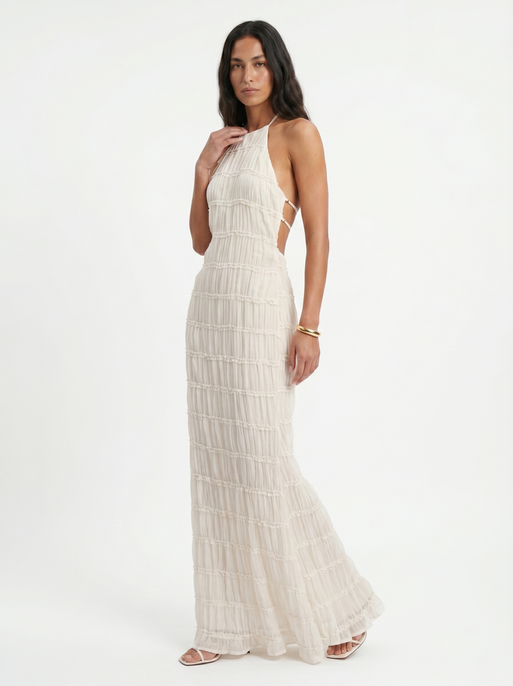 Iris | Robe Maxi d'Été