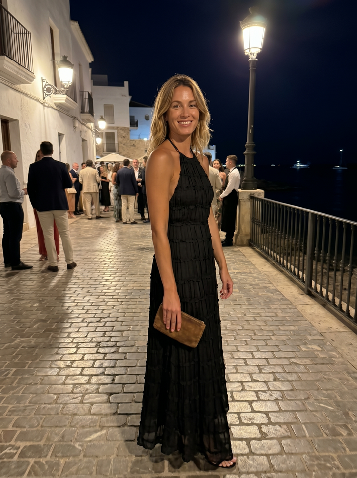 Iris | Robe Maxi d'Été