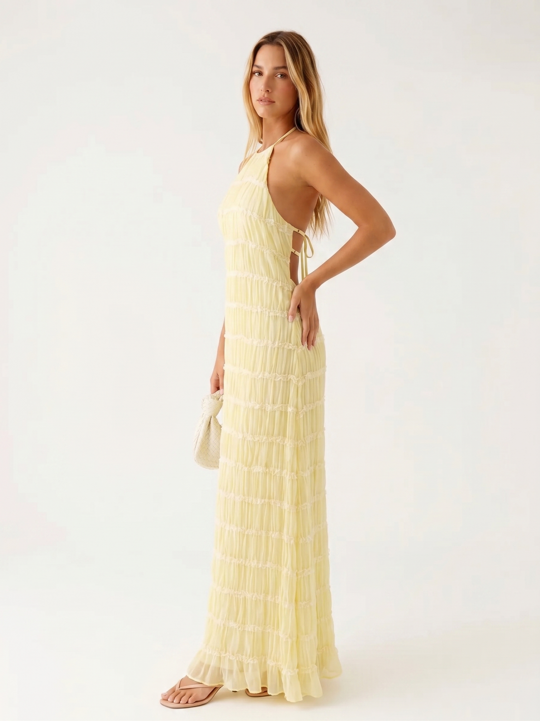 Iris | Robe Maxi d'Été