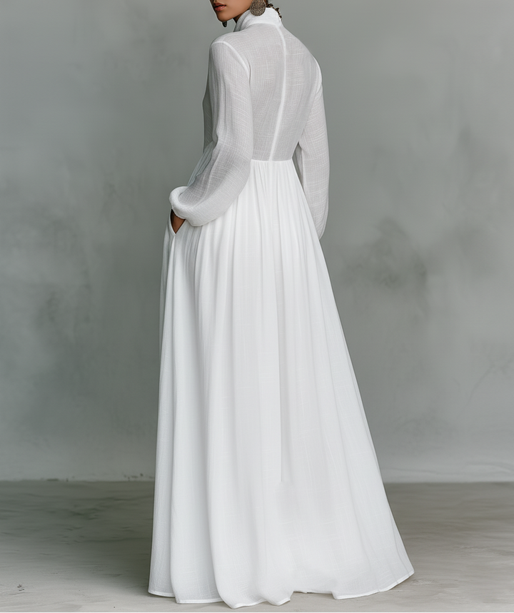 Lola | Robe Maxi Boutonnée