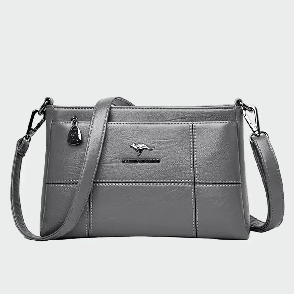 Síle - Burgundy Leather Bag
