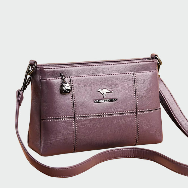 Síle - Burgundy Leather Bag
