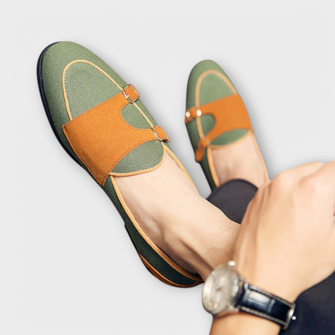 Muireann - Suede Slip-On Moccasins